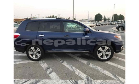 Buy Import Toyota Highlander Blue Car in Import - Dubai in Bagmati Buy Import Toyota Highlander Blue Car in Import - Dubai in Bagmati
