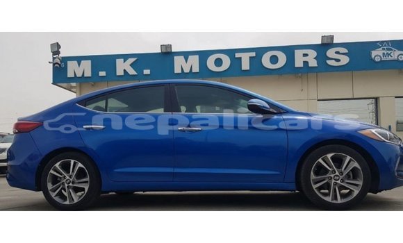 Buy Import Hyundai Elantra Blue Car in Import - Dubai in Bagmati Buy Import Hyundai Elantra Blue Car in Import - Dubai in Bagmati