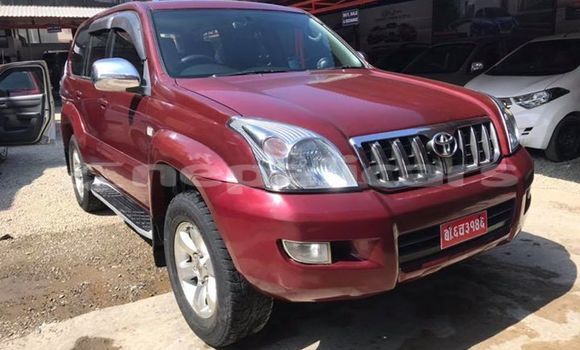Buy Used Toyota Land Cruiser Prado Red Car in Kathmandu in Bagmati