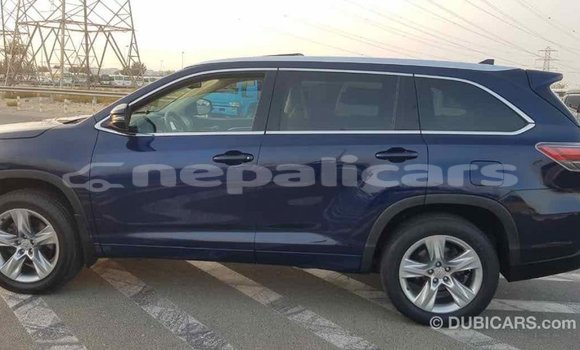 Buy Import Toyota Highlander Blue Car in Import - Dubai in Bagmati Buy Import Toyota Highlander Blue Car in Import - Dubai in Bagmati