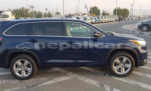Buy Import Toyota Highlander Blue Car in Import - Dubai in Bagmati Buy Import Toyota Highlander Blue Car in Import - Dubai in Bagmati