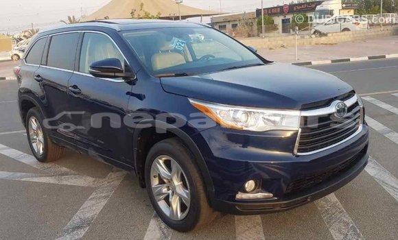 Buy Import Toyota Highlander Blue Car in Import - Dubai in Bagmati Buy Import Toyota Highlander Blue Car in Import - Dubai in Bagmati