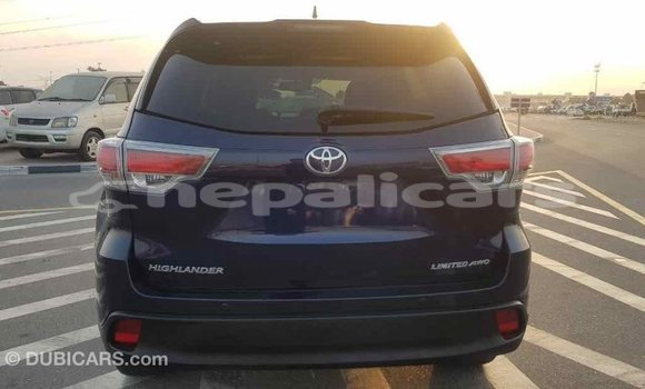 Buy Import Toyota Highlander Blue Car in Import - Dubai in Bagmati Buy Import Toyota Highlander Blue Car in Import - Dubai in Bagmati
