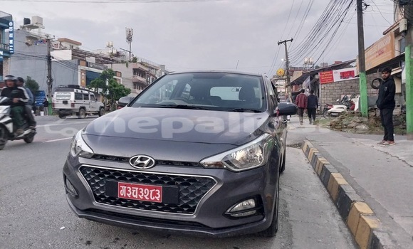 Buy Used Hyundai i20 Blue Car in Pokhara in Gandaki