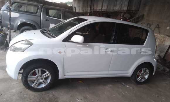 Buy Used Daihatsu Sirion White Car in Kathmandu in Bagmati