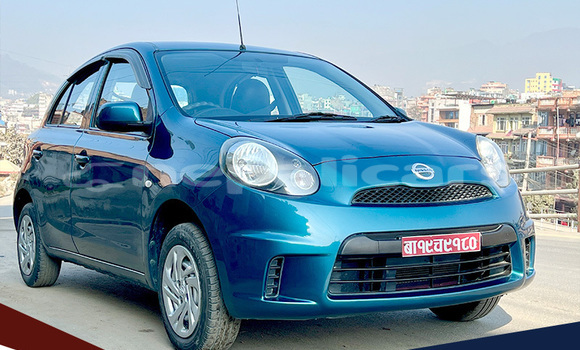 Buy Used Nissan Micra Blue Car in Kathmandu in Bagmati