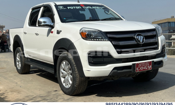 Buy Used Foton Tunland White Car in Kathmandu in Bagmati
