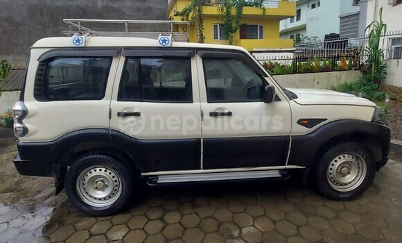 Buy Used Mahindra Scorpio White Car in Lalitpur outside ring road in Bagmati province