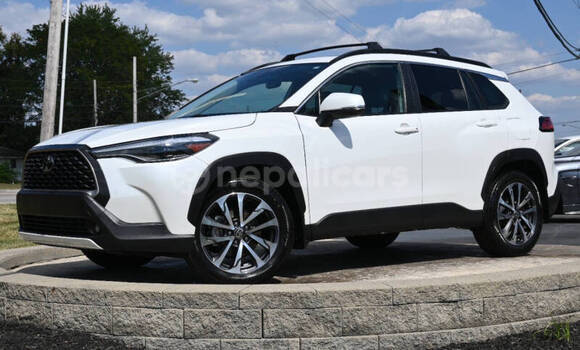 Buy Used Toyota Corolla Cross White Car in Kathmandu in Bagmati