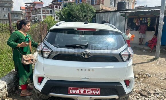 Buy Used TATA Nexon White Car in Bhaktapur in Bagmati