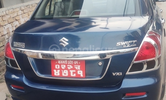 Buy Used Suzuki Dzire Blue Car in None in None