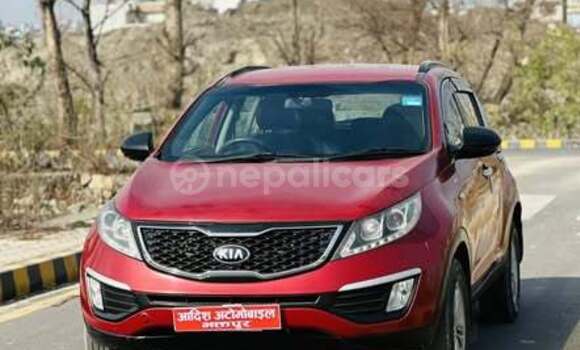 Buy Used Kia Sportage Red Car in Kathmandu in Bagmati