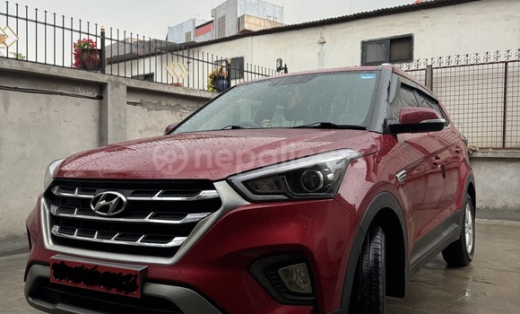 Buy Used Hyundai Creta Red Car in Lalitpur inside ring road in Bagmati province