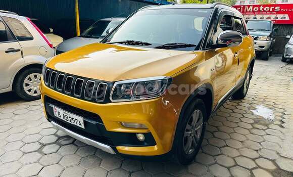 Buy Used Suzuki Brezza Luxe yellow Car in Kathmandu metro 13 - kalimati area in Bagmati province Buy Used Suzuki Brezza Luxe yellow Car in Kathmandu metro 13 - kalimati area in Bagmati province