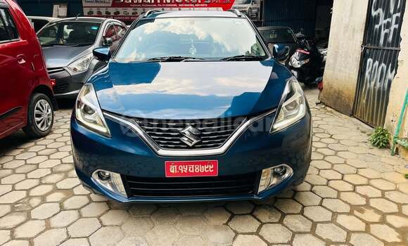 Buy Used Suzuki Baleno Blue Car in Baglung bazaar in Gandaki province